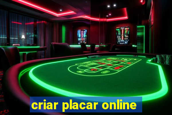 criar placar online